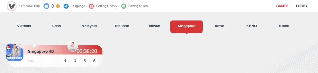 Singapore 4D Overview 2024