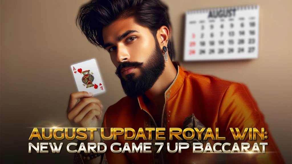 August Update Royal Win- New Card Game 7 UP Baccarat