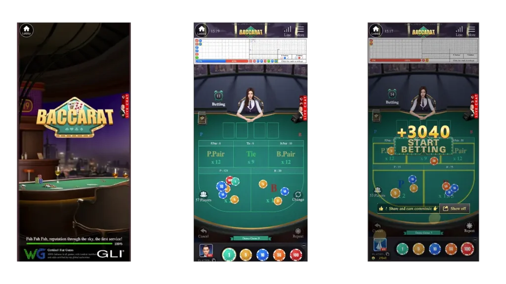 Baccarat Games to Play!