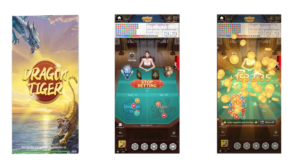 Dragon Tiger Games in Royal Win
