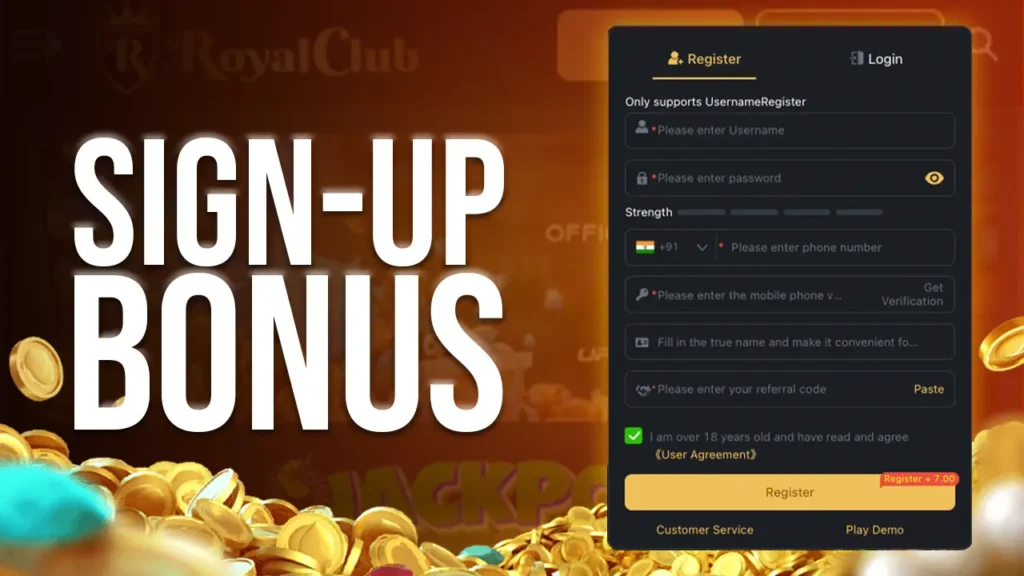 Sign-up-Bonuss